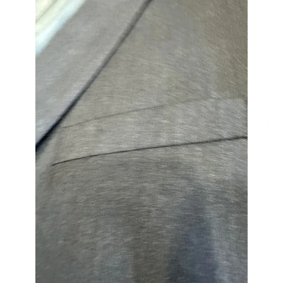 Calvin Klein Mens Charcoal Gray 100% Wool 2 Button Blazer Suit Jacket 48L - Picture 7 of 16